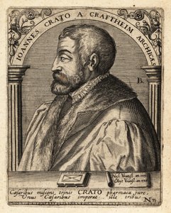 Johannes Crato von Krafftheim door Theodore de Bry
