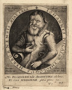 Johannes Fischer door Theodore de Bry