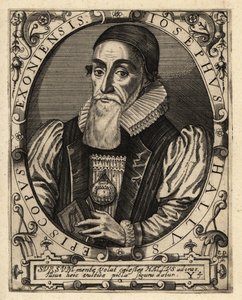 Joseph Hall door Theodore de Bry