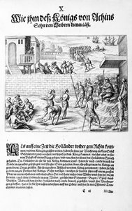 Aanbiedingen aan de Koning, 1606 door Theodore de Bry