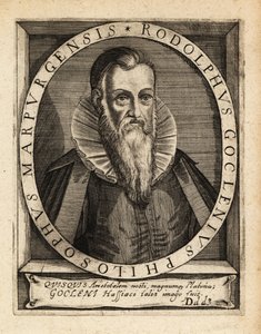 Rudolph Goclenius de Oudere door Theodore de Bry