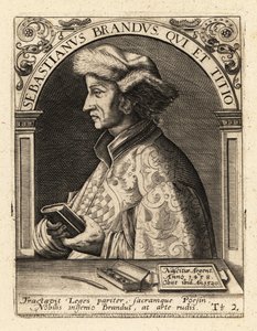 Sebastian Brant, Duitse humanist en satiricus door Theodore de Bry