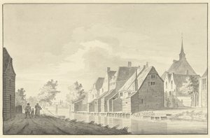 Het dorp Molenaarsgraaf door Theodorus Cornelis Schutter