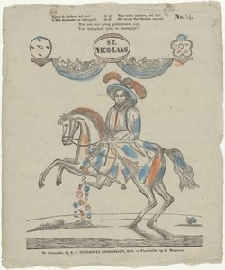 St. Nicolaas door Theodorus Johannes Wijnhoven Hendriksen