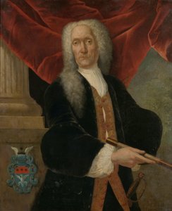 Portret van Abraham Patras, Gouverneur-Generaal van de Nederlandse Oost-Indische Compagnie
