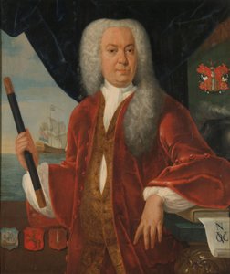 Portret van Adriaan Valckenier, Gouverneur-Generaal van de VOC