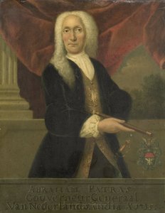 Portret van Abraham Patras, Gouverneur-generaal van de VOC