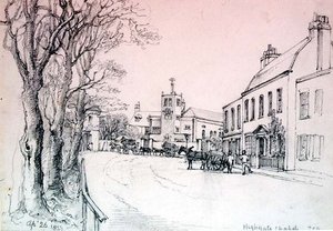 Highgate Kapel door Theophil Lindsey Aspland