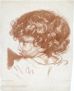 Studie, hoofd van een jongen
