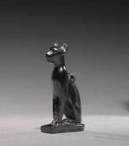 Amulet van Bastet, ca. 1069-715 v.Chr. door Third Intermediate Period Egyptian
