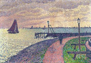 Ingang van de Haven van Volendam