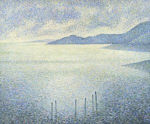 Kustscène door Théo van Rysselberghe