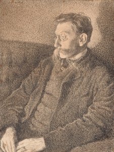Portret van Emile Verhaeren, 1892