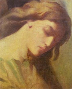 Een engel, studie voor de Olijfberg, 1840
