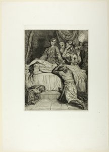 Oh! Oh! Oh!, plaat veertien uit Othello door Théodore Chassériau