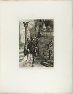 Owake! Wat ho! Brabantio! plaat 1 (acte 1, scène 1) uit Othello