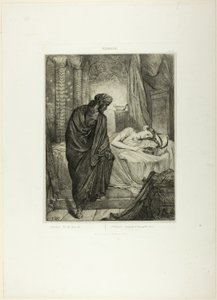 Toch Moet Ze Sterven, plaat elf uit Othello door Théodore Chassériau