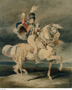 Géricault - George IV als Prins van Wales (naar Harlow), waarschijnlijk 1820 - 1821 door Theodore Gericault