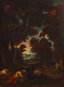 Géricault - De slaap van de boeren, ca. 1808-12 door Theodore Gericault
