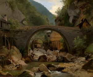 Bergstroom in de Auvergne