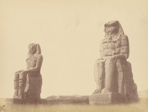 [Kolos van Memnon]. door Théodule Devéria
