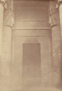 De Binnenste Ingang van de Tempel van Denderah door Théodule Devéria