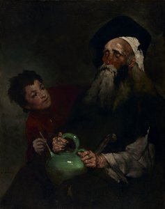 Lazarillo de Tormes en zijn blinde meester, voor 1880