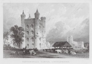 Tattershall Castle, Lincolnshire (gravure)