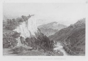 The High Tor, nabij Matlock, Derbyshire