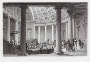 Het Nieuwe Provinciehuis, Chester (gravure)
