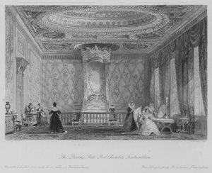 De staatslaapkamer van de koningin, Fontainebleau