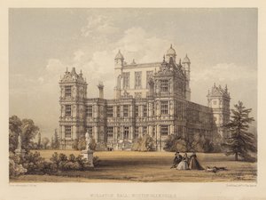 Wollaton Hall, Nottinghamshire door Thomas (after) Allom
