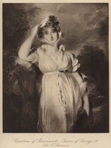 Caroline van Brunswijk, Koningin van Koning George IV