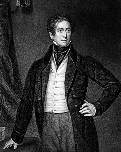 Sir Robert Peel (1788-1850), gegraveerd door J.Cochran (gravure)