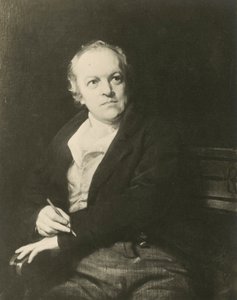 William Blake, Engelse dichter en kunstenaar door Thomas (after) Phillips