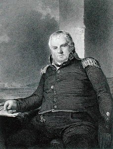 Generaal Jonathan Williams (1750-1815) gegraveerd door Richard W. Dodson (1812-67) door Thomas (after) Sully