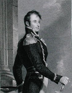 Stephen Decatur (1779-1820), gegraveerd door Asher Brown Durand naar een kopie van het origineel door James Herring door Thomas (after) Sully