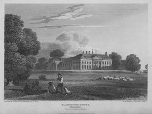 Blandford House, Oxfordshire, zetel van de Hertogen van Beaufort