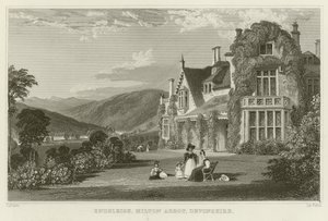 Endsleigh door Thomas Allom
