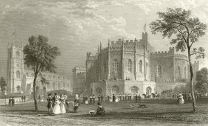 Kasteel van Lancaster door Thomas Allom