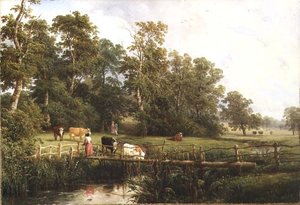 Een Rustieke Brug, Stoneleigh Park