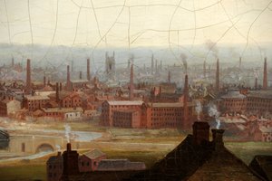 Uitzicht op Leeds door Thomas Burras