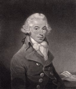 Portret van Ignace Pleyel (1757-1831) gegraveerd door William Nutter door Thomas Bush Hardy
