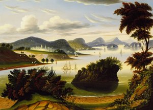 Eastport en Passamaquoddy Bay (Uitzicht op Hudson Valley)