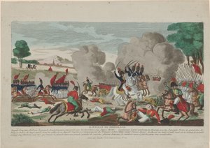 De Slag bij Friedland. Een aanval van de Russische Leib Garde op 14 juni 1807, 1808