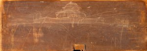 Schets voor het Ontwerp van het Ohio State Capitol door Thomas Cole