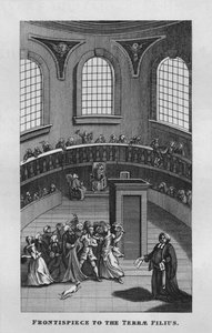 Frontispice van de Terrae Filius, 1808, 1827