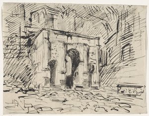 Forum Romanum: Boog van Titus door Thomas Cool