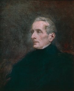 Portret van Alphonse de Lamartine door Thomas Couture