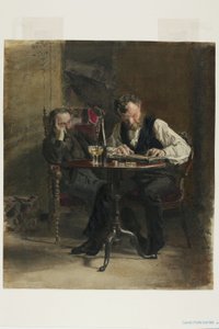 De citerspeler door Thomas Cowperthwait Eakins